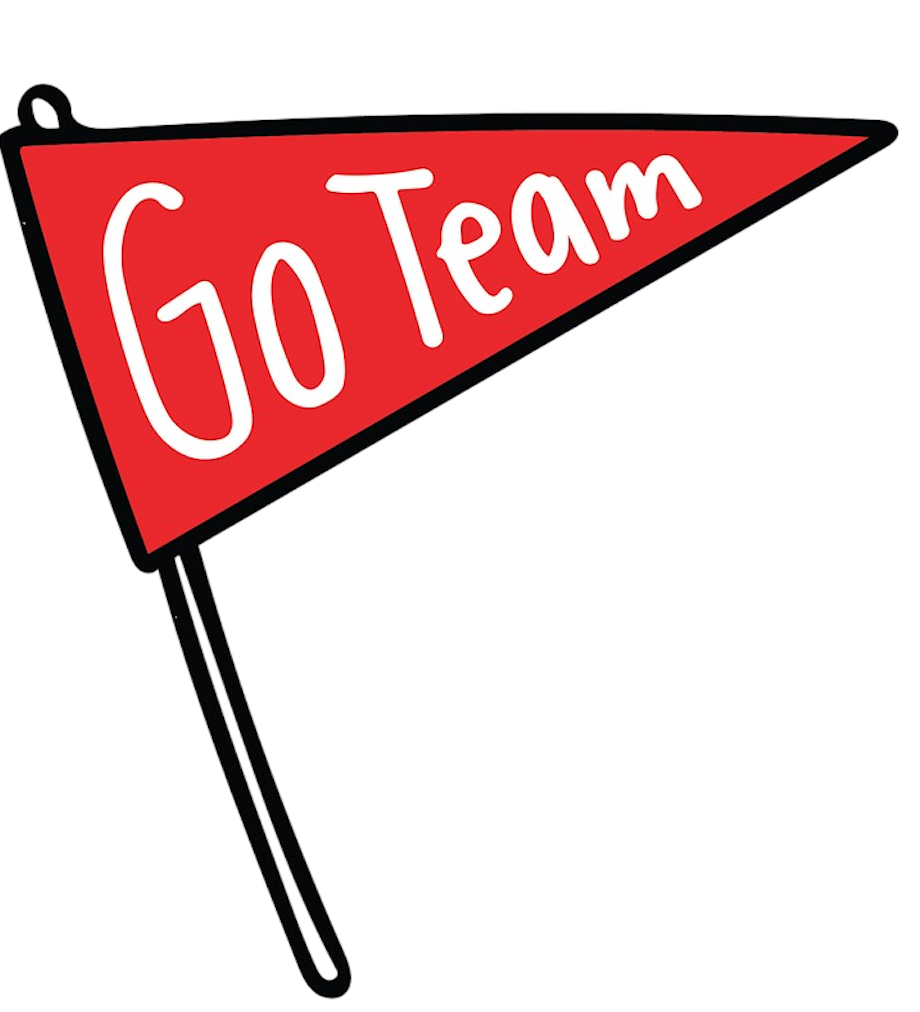  Go Team Flag image